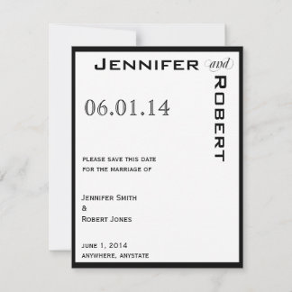 Fabulous Font Modern Save the Date