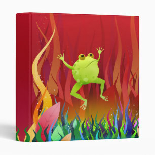 Fabulous Frog - binder / folder