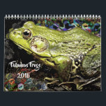 FABULOUS FROGS 2018 calendar<br><div class="desc">Hop through the year with nature! Each month your frog or nature lover will delight in a new photo.</div>