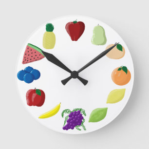 Fabulous Fruit Clock