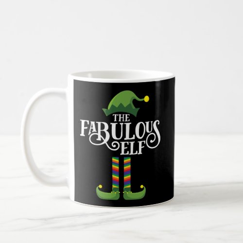 Fabulous Gay Elf Matching Family Group Christmas P Coffee Mug