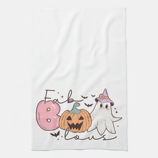 Fabulous Halloween Kitchen Towel (Vertical)
