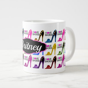 FABULOUS HIGH HEEL AND STILETTO GIANT COFFEE MUG