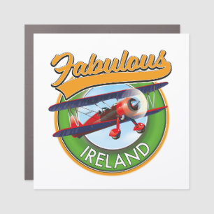 fabulous Ireland travel patch. Car Magnet
