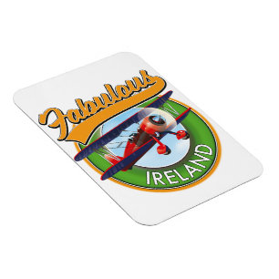 fabulous Ireland travel patch. Magnet