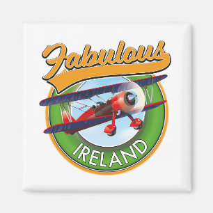 fabulous Ireland travel patch. Magnet