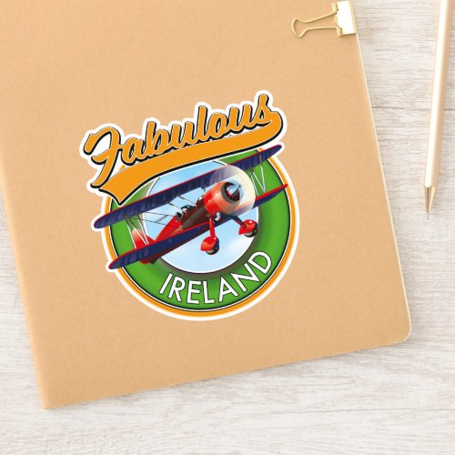 fabulous Ireland travel patch Sticker
