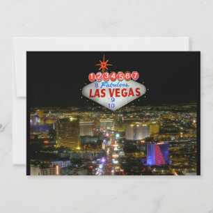 Fabulous Las Vegas Customizable Event Invitation