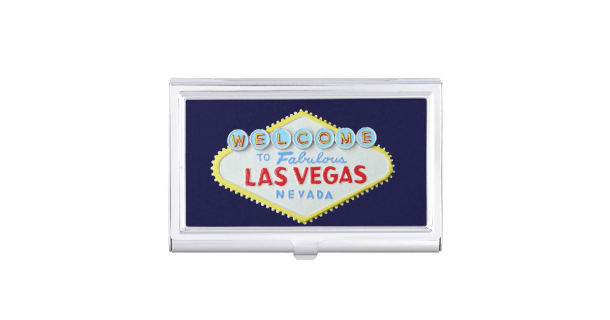 Las Vegas Welcome to Fabulous Playing Cards in Shiny Silver (FOIL)