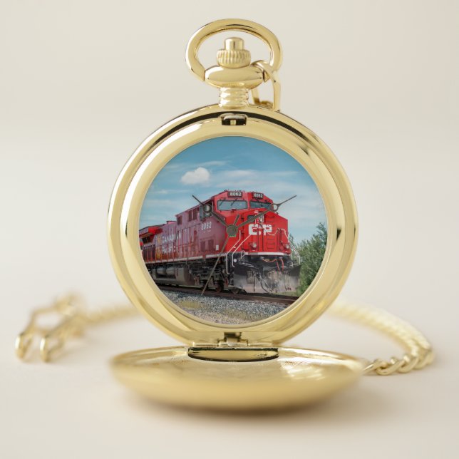 Fabulous Locomotive Pocket Watch (Inside)
