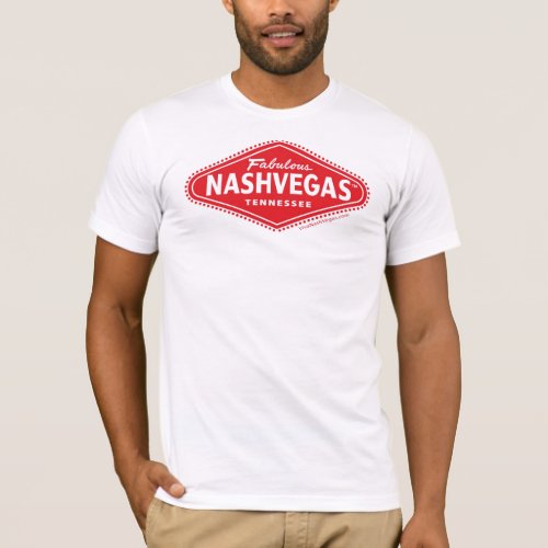 Fabulous NASHVEGAS TM Diamond Logo T_Shirt