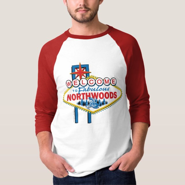 Fabulous-North-Woods T-Shirt (Front)