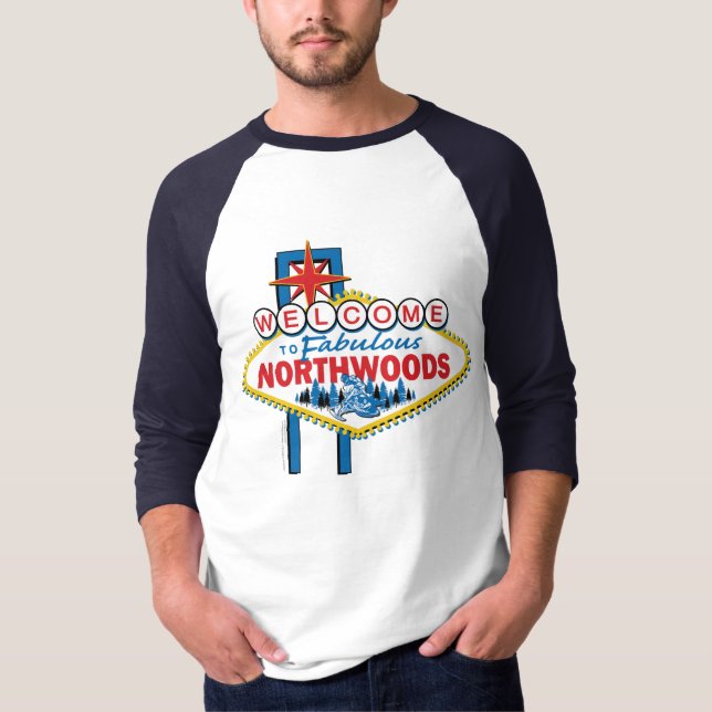 Fabulous-North-Woods T-Shirt (Front)
