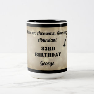 Fabulous Personalised 83rd Birthday Mug