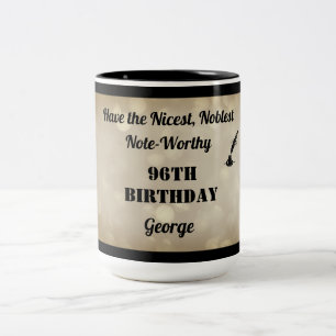 Fabulous Personalised 96th Birthday Mug