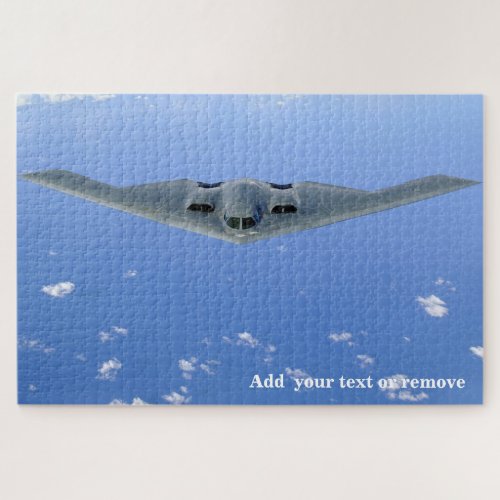 Fabulous photo delta wing Stealth Bomber aircraft Jigsaw Puzzle