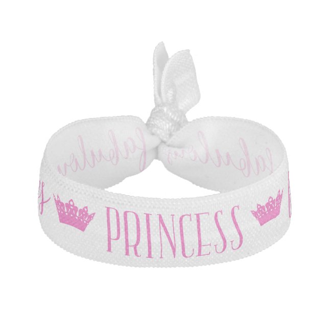 Fabulous PRINCESS Hair Tie (Front)