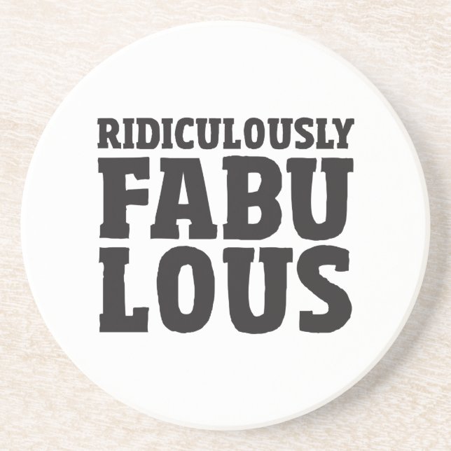 Fabulous Sandstone Coaster (Front)
