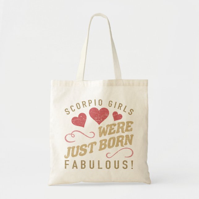 Fabulous Scorpio For Women Tote Bag (Front)