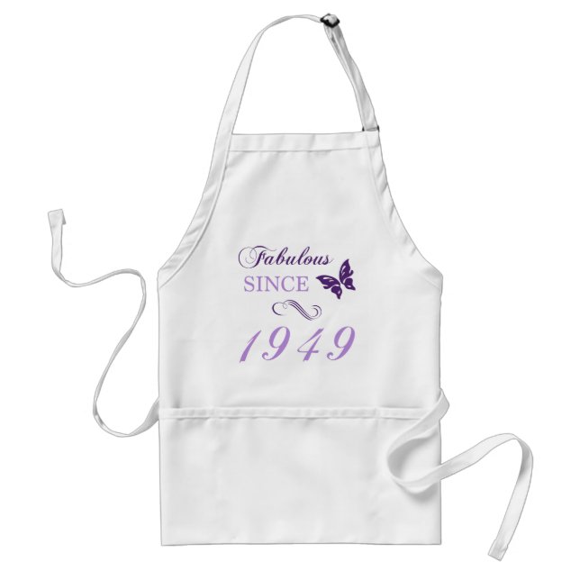 Fabulous Since 1949 Adult Apron (Front)