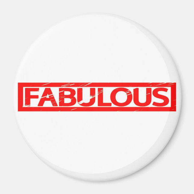 Fabulous Stamp Magnet (Front)