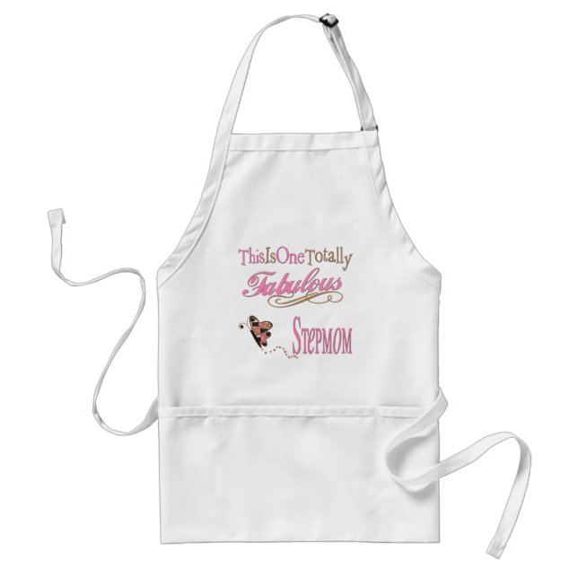 Fabulous Stepmom Adult Apron (Front)