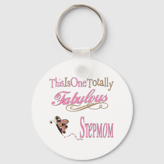 Fabulous Stepmom Keychain
