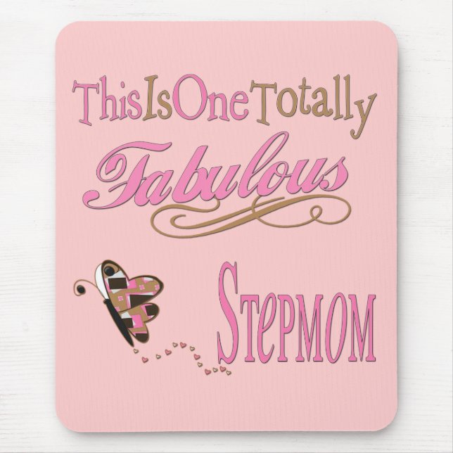 Fabulous Stepmom Mouse Pad (Front)