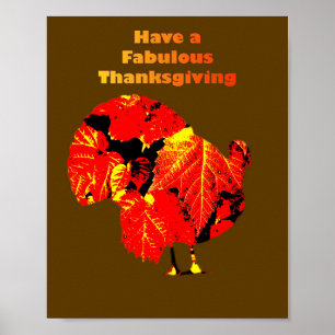 Fabulous Thanksgiving Poster