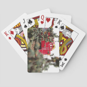 Fabulous Train in the Trees Poker Cards