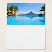 Fabulous tropical seascape (Front & Back)