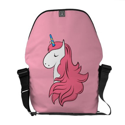 Fabulous Unicorn Courier Bag