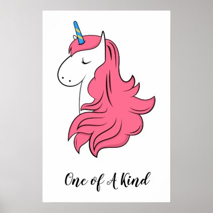 Fabulous Unicorn Poster