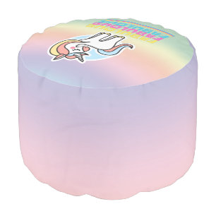 Fabulous Unicorn Pouf