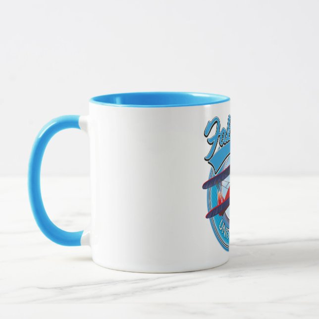 Fabulous United Kingdom travel patch. Mug (Left)