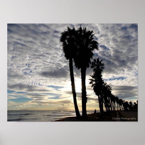 Fabulous Ventura Sunset Poster