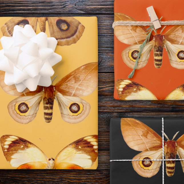 Fabulous Vintage Butterfly Wrapping Paper Sheets (Wrap with Whimsy: Vintage Charm for Every Gift!)