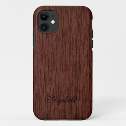 Fabulous Wood iPhone 11 Case
