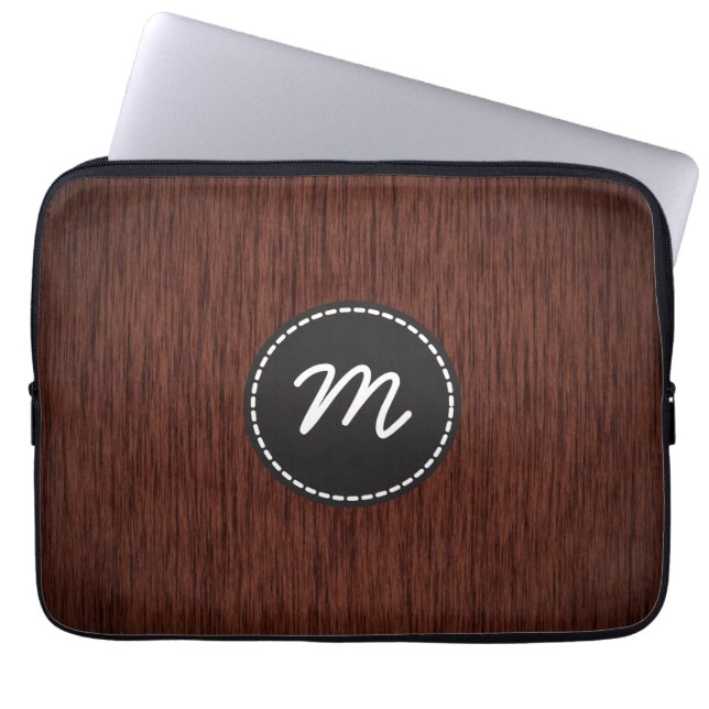 Fabulous Wood Laptop Sleeve (Front)