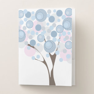 Fabulous, wood, nature pocket folder