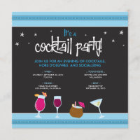 Fabulously Festive Cocktail Party (aqua)