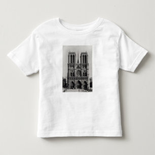Facade of Notre-Dame, Paris, late 19th century Toddler T-shirt