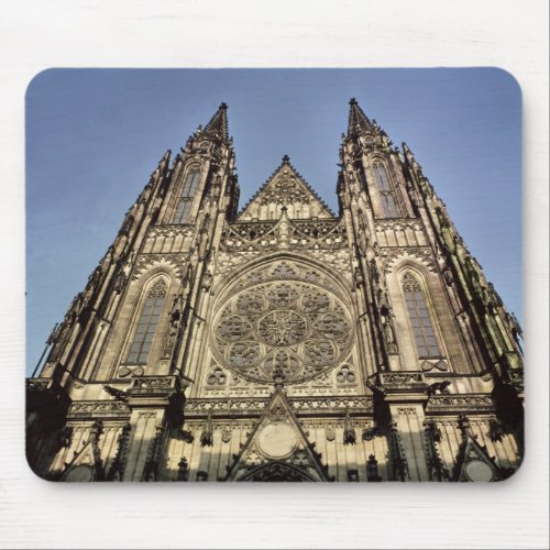 Facade of the Cathedral of St Vitus Mouse Pad