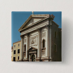Facade of the Church of Santa Maria della Pinback Button