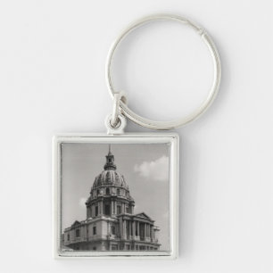 Facade of the Church of St. Louis Keychain