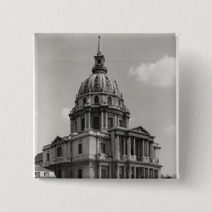 Facade of the Church of St. Louis Pinback Button