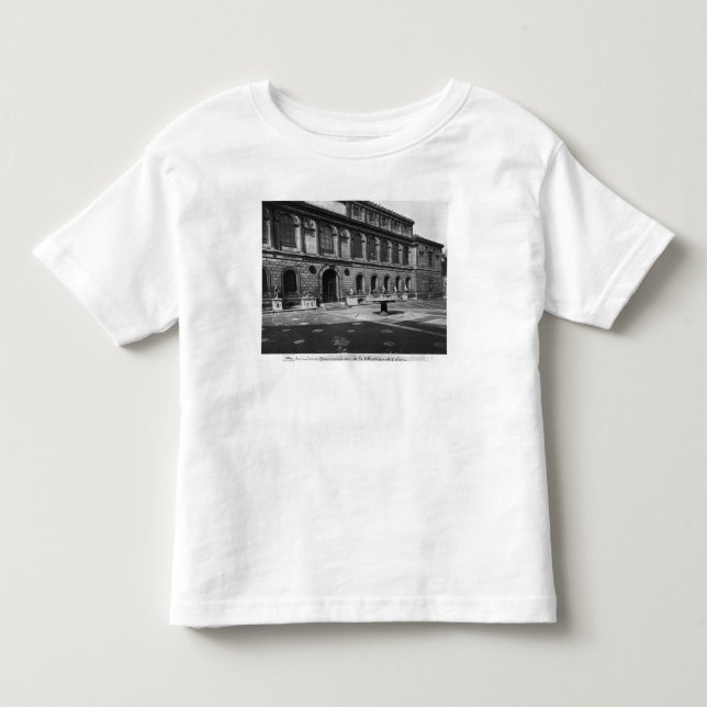 Facade of the library toddler t-shirt (Front)