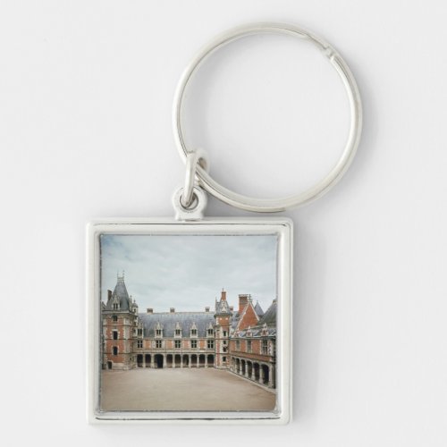 Facade of the Louis XII Wing 1498_1503 Keychain