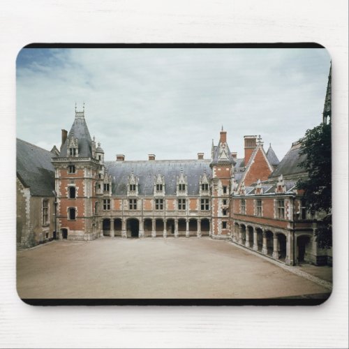 Facade of the Louis XII Wing 1498_1503 Mouse Pad