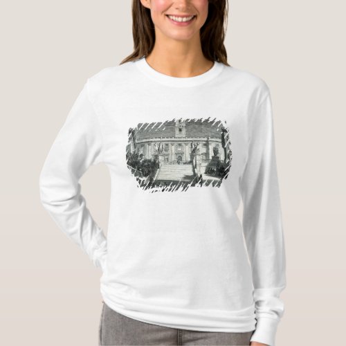 Facade of the Senatorial Palace Rome T_Shirt